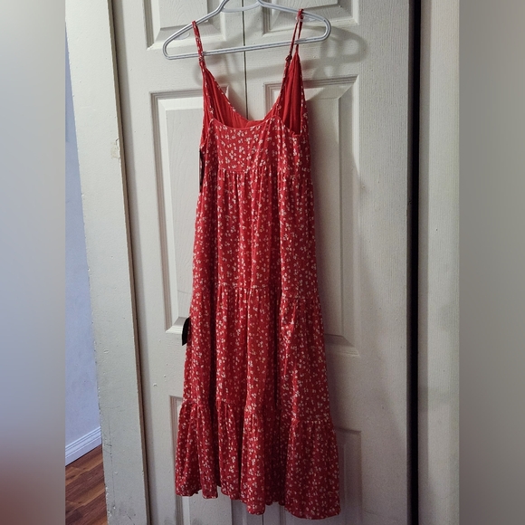 Summer floral midi dress - Picture 4 of 5